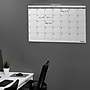 Staples 24" x 36" Monthly Dry-Erase Wall Calendar, Undated, Reversible, White/Gray (ST60365-23)~#|#~10D77D5C-365A-4B02-82093012E6404148_sc7