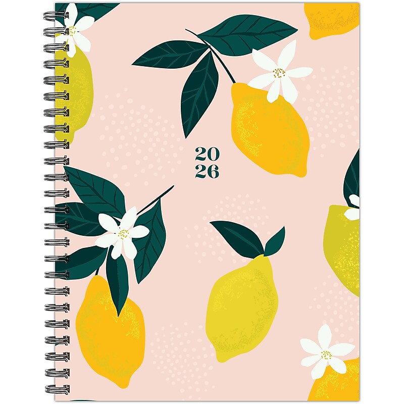 2026 Willow Creek Citrus 6.5" x  Weekly & Monthly Planner, Paperboard Cover (58503) image 1