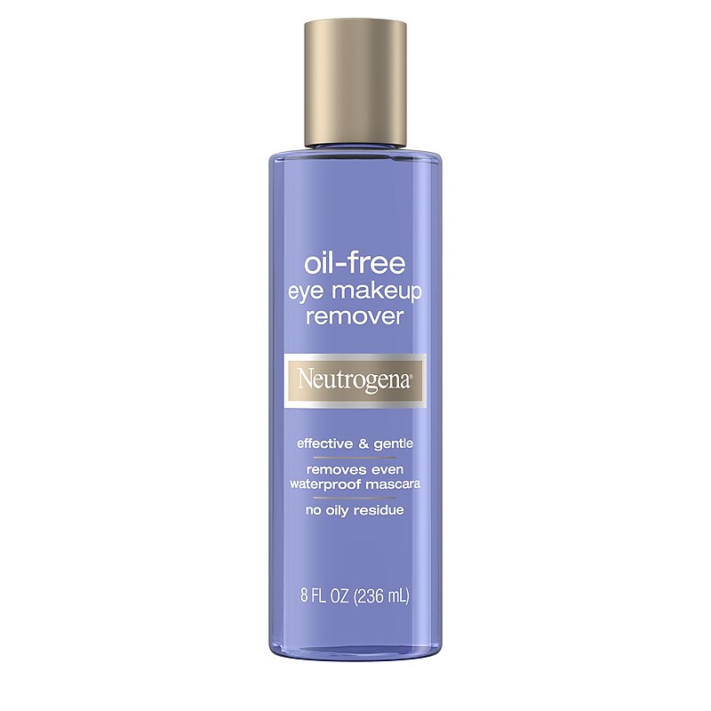 Neutrogena Oil-Free Eye Makeup Remover, 8 Fl. Oz. (11226) image 1