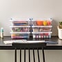 Iris 2.4 Quart Plastic Storage Bins with Latching Lids, Plastic, Clear, 6/Pack (500361)~#|#~10E19A56-0764-44C2-8775A07B8DA7B62A_sc7