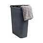 Mind Reader 10.57-Gallon Laundry Hamper with Lid, Plastic, Gray (40HAMP-GRY)~#|#~10E23A86-88AE-44A0-912ED6D0F23635C3_sc7
