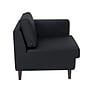 Flash Furniture Hercules Artemis LeatherSoft Right Arm Reception Chair, Black (ZB8921CRABLK)~#|#~10E33E06-C01D-433A-AAB19E43AE9EE29E_sc7