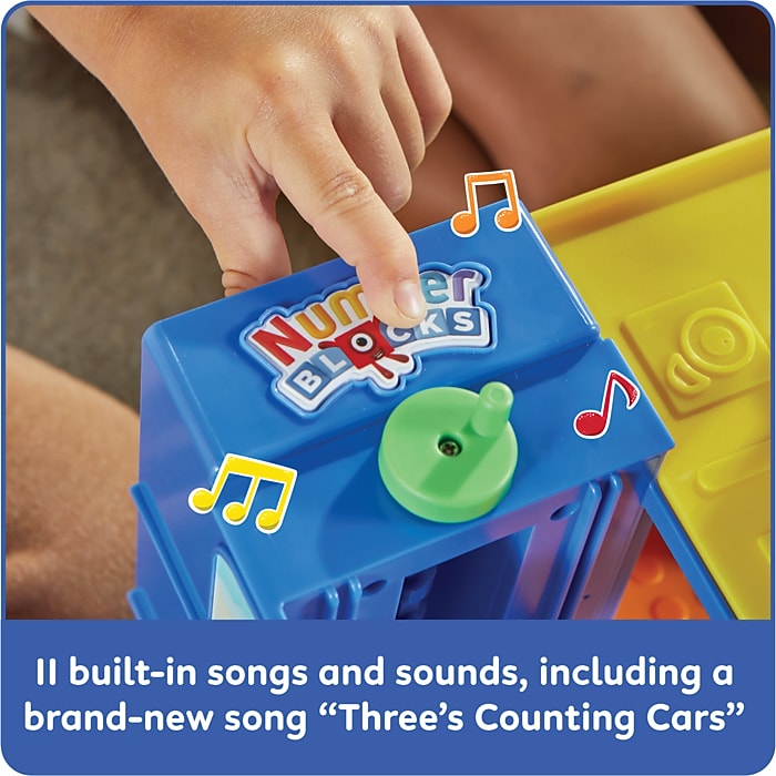 hand2mind Numberblocks Counting Car Garage, Multicolored (H2M