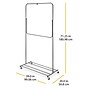 Whitmor 71.25" x 39" Garment Rack, Gray (6905-11988)~#|#~10E7013E-F041-4C93-812BFB672DC5C350_sc7