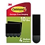 Command Medium Hanging Strips, 10 lb., Black, 4/Pack (17201BLK-ES)~#|#~10EC1385-9B32-47D5-B3BEAD7027E67049_sc7