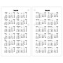2026 AT-A-GLANCE 6" x 3.5" Daily Desk Calendar Refill Pages, White/Black (E017-50-26)~#|#~10ED999C-B5B1-438D-8BAA9850F763C2C4_sc7