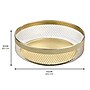 mDesign Steel Organizer, Soft Brass (25962)~#|#~10EFC306-7401-4E16-8DCC7089049DCD41_sc7