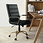 Flash Furniture Whitney Ergonomic LeatherSoft Swivel Executive Chair, Black/Gold (GO2286MBKGLD)~#|#~10F7A337-3EA4-4CC4-97A58E2EBC46D863_sc7