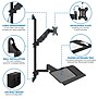 Mount-It! Adjustable Monitor Wall Mount Workstation, Up to 32", Black (MI-7991)~#|#~10F82ECC-FA30-44FB-BC1F2BF98FC61D60_sc7