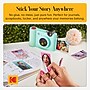 Kodak Smile+ 2-in-1 Instant Camera & Bluetooth Printer Starter Bundle with Black Case, Green~#|#~10F8DB74-97C1-441A-98CD8BD354A7DD9E_sc7