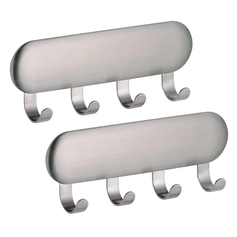 iDESIGN Hooks, Brushed Nickel, Stainless Steel, 2/Pack (28164M2) image 1