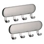 iDESIGN Hooks, Brushed Nickel, Stainless Steel, 2/Pack (28164M2)~#|#~10FB4BBA-6847-40B1-B4FB8488E07F381B_sc7