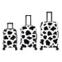 InUSA Prints 3-Piece Hardside Spinner Luggage Set, TSA Checkpoint Friendly, Cow Animal Print (IUAPCSML-COW)~#|#~10FB5D55-FF1C-4CA6-8EBDE45EE8FBA459_sc7