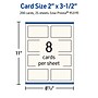 Avery Business Cards, 2" x 3-1/2", Matte Ivory, 200/Pack (95319)~#|#~1104299E-8E38-4388-95BEBD3462D1C733_sc7