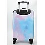 Bioworld 20" Hardside Carry-On Suitcase, 4-Wheeled Spinner, Pink Blue Watercolor (LRY7GYZVIG)~#|#~11051822-0988-4E48-87CA23A634314DAD_sc7