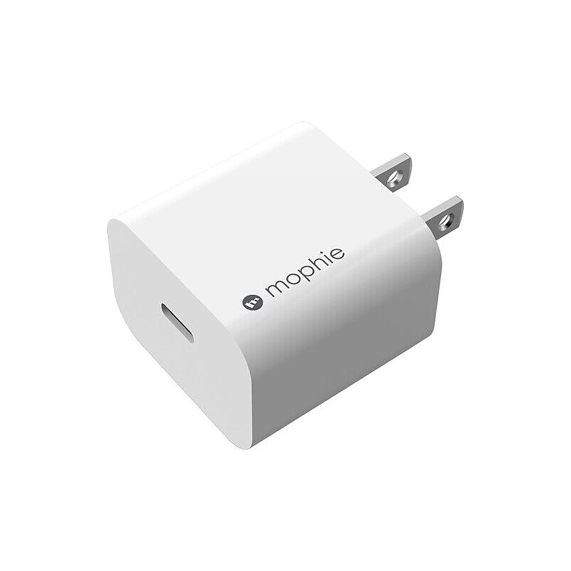 Mophie GaN USB-C Wall Charger, 20W, White (409911348) image 1