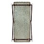 Storied Home Galvanized Metal Storage Bucket on Stand with Handle and Distressed Finish, (DA6093)~#|#~11119D0D-B610-42EE-BD61DAF386AB8061_sc7