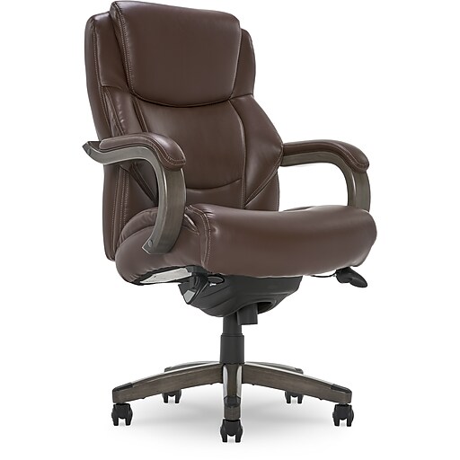 La Z Boy Delano Ergonomic Leather Executive Big Tall Chair 400