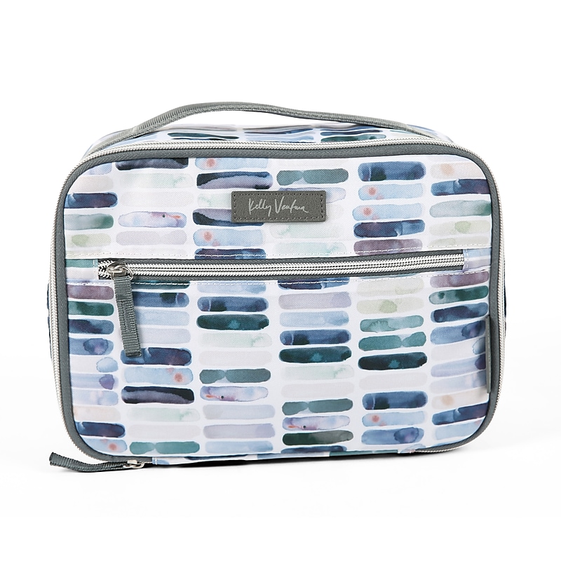 Arctic Zone x Kelly Ventura Iris Insulated Lunch Box, Ocean Stripe, 169 oz. (10003577) image 1