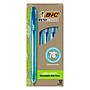 BIC Ecolutions Ocean-Bound Retractable Ballpoint Pens, Medium Point, Blue Ink, Dozen (BPRR11-BLU)~#|#~111AAD27-CB8F-4BAD-AA37FB98DBD380F5_sc7