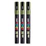 POSCA Water Based Paint Markers, Fine Bullet Tip, Khaki Green, 3/Bundle (UBCPC3MKHAKIGREEN-3)~#|#~1124938A-1F48-4ACD-8C0ACA1341BD8AA6_sc7