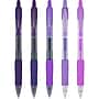 Pilot G2 Purples Retractable Gel Pen, Fine Point, 0.7mm, Assorted Ink, 5/Pack (XPO32001)~#|#~112627CD-D47B-4193-B7C4211BD8190185_sc7
