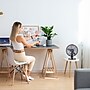 Good Housekeeping 12" Retro Table Fan 10-inch 3-Speed Oscillating Desk Fan, Midnight Chrome (92612)~#|#~11270DEF-AB0B-4301-A83DB9222793D4CE_sc7