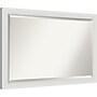 Amanti Art Flair Soft White Narrow Frame Wall Mirror, 28" x 40" (A42674960970)~#|#~11273A1A-F701-4E20-99E28145D0F6238A_sc7