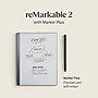 reMarkable 2 10.3" Paper Tablet with Marker Plus, Black (RM113)~#|#~1127F980-2605-4502-86104FF1830F1518_sc7