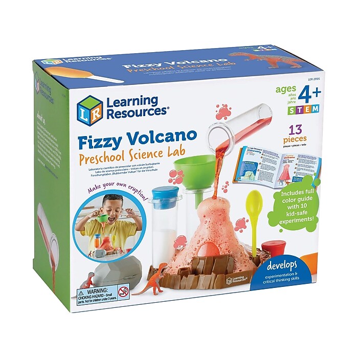 Learning Resources Science Lab Fizzy Volcano Set (LER2895) | Staples