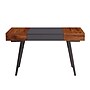 Techni Mobili Expandable 51" MDF Table Desk, Gray/Mahogany (RTA-1854-MAH)~#|#~112D9210-2849-4B91-B21484065B301761_sc7