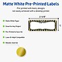 Avery Rectangle Laser/Inkjet Multipurpose Labels, 1" x 2-5/8", White, 160/Pack (19479370946)~#|#~1137DCB1-911A-4943-B194445A0F231154_sc7