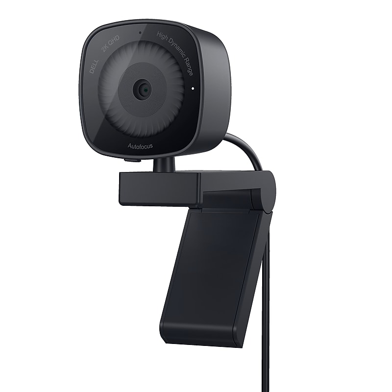 Dell HD 2K QHD WebCam, Tripod Mount, Black (WB3023-DDAO) image 1
