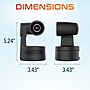 Delton C68 PTZ Ultra HD 4K Webcam, Black (DCAIC68PTZ)~#|#~113C6D19-E295-44EB-AC9DC29131C351D9_sc7