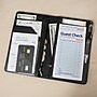 Excello Brands Server Check Book, 8" x 5", Plastic, Black (OS-SCB-BLK)~#|#~113EA3A7-9AB3-4F49-8A529707B9A47D55_sc7