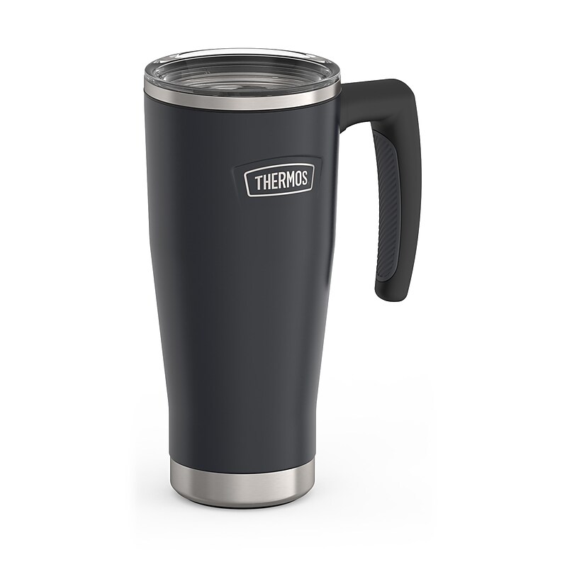 Thermos Icon Stainless Steel Vacuum Insulated Travel Mug, 18 oz., Granite (EAIS1162GT4) image 1