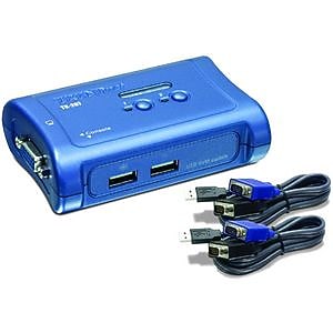 TRENDnet Q72566 2-Port USB KVM Switch Kit Sansujyuku sansujyuku.com