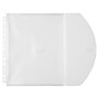 JAM Paper Plastic Binder Pocket, 3-Hole Punched, Clear, 12/Pack (218VB1CL)~#|#~114B476C-DD33-4BEA-A75E7BEDA7784A3A_sc7