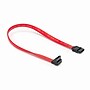 Rocstor SATA 1' Right Angle SATA to SATA Data Cable, Male to Male, Red (Y10C862-RD)~#|#~114D8612-BE3E-4523-B334E705105E63FF_sc7