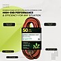 GoGreen Power 50' Indoor/Outdoor Extension Cord, 12 AWG, Orange (GG-14050)~#|#~114D9EDE-AED2-4BA4-9C8C73F8A86C6690_sc7