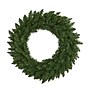 Nearly Natural 24-in Green Pine Artificial Christmas Wreath with 35 Clear LED Lights (W1110)~#|#~114DD268-BDEE-4CF2-AC1DDE078017CD95_sc7