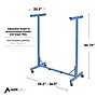 AdirOffice Metal Mobile File Cart with Swivel Wheels, Blue (615-BLU-PKG)~#|#~1155011E-DD00-43EE-A389F53CBF06434F_sc7