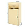 Alpine Industries Wood Trash Can, 40 Gallon, Oak, 2/Pack (476-MEO-2PK)~#|#~1157F48D-D1D4-481D-ADA8EF4E7F79D6E0_sc7