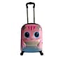 TUCCI 11" Hardside Carry-On Suitcase, 4-Wheeled Spinner, TSA Checkpoint Friendly, Pink (T0394-CuteKitty)~#|#~1159CF36-5ED5-4364-A118A86C9C5ABEE1_sc7