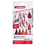 edding 4500 Series Water Based Textile Marker, Fine Bullet Tip, Warm Colors, 5/Pack (EDD445005999)~#|#~115A73A8-43CA-4E99-AF2D57760F591DB6_sc7