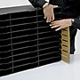 AdirOffice 30-Compartment Literature Organizer, 32" x 13", Black (501-30-BLK)~#|#~115B0A88-554E-4A33-93BFC6DACAD13E19_sc7