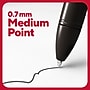 TRU RED Quick Dry Gel Pens, Medium Point, 0.7mm, Black, Dozen (TR54480)~#|#~115F4F03-4F45-40F5-8C50A2526110F520_sc7