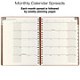 2026 Global Printed Products 8.5" x Calendar Year Monthly Planner, Paperboard Cover, Brown (RRY26-ES8511-B)~#|#~11630CB7-B33F-46CA-AFE162E1A7F505A5_sc7
