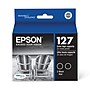 Epson T127s Black Extra High Yield Ink Cartridge, 2/Pack (T127120-D2)~#|#~116372FC-4268-4B86-B3B69E5430DDA396_sc7