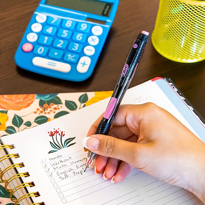 BIC Break-Resistant Mechanical Pencils, 0.7mm, #2 Medium Lead, 2